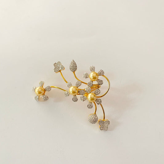 Gold Plated Western Big Ring