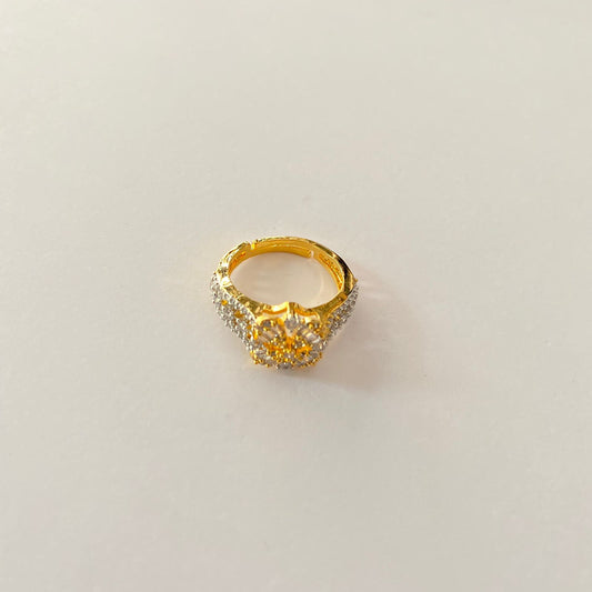 Gold Plated Sleek Ring