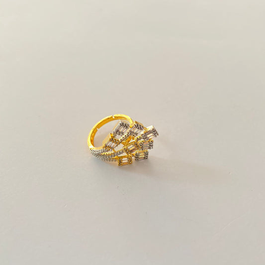 Gold Plated Statement Ring