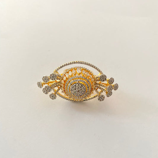 Gold Plated Cocktail Ring