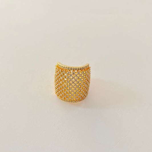 Gold Plated Bend Ring