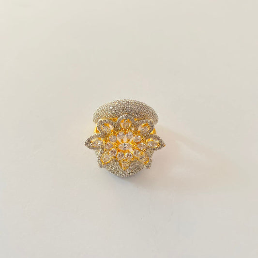 Gold Plated Statement Ring