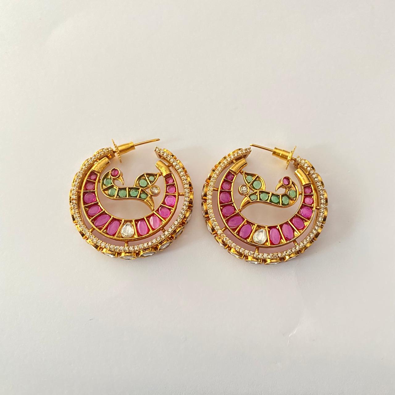 Gold Plated Ruby latest Design Bali