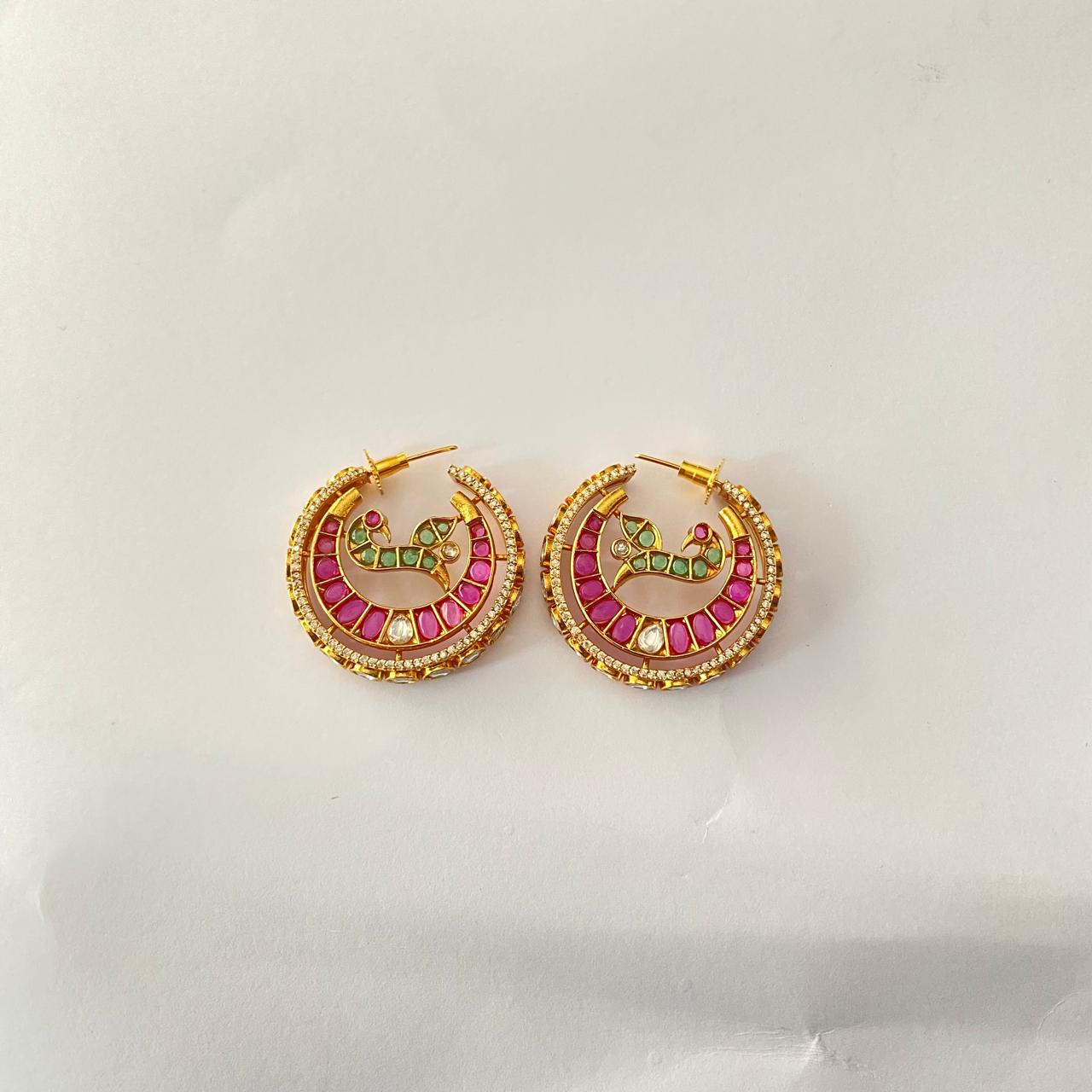 Gold Plated Ruby latest Design Bali
