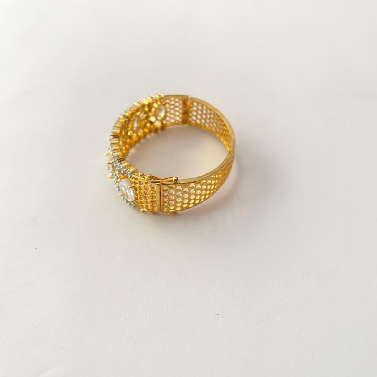 A.D Gold Plated Bracelet