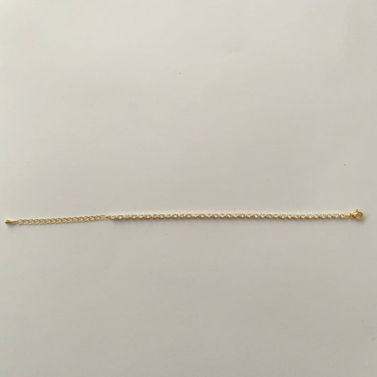 Sleek Gold Plated Bracelet
