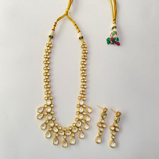 Kundan Gold Plated Necklace Set