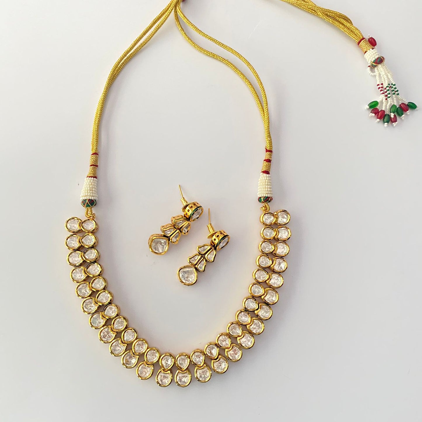 Kundan Gold Plated Necklace Set