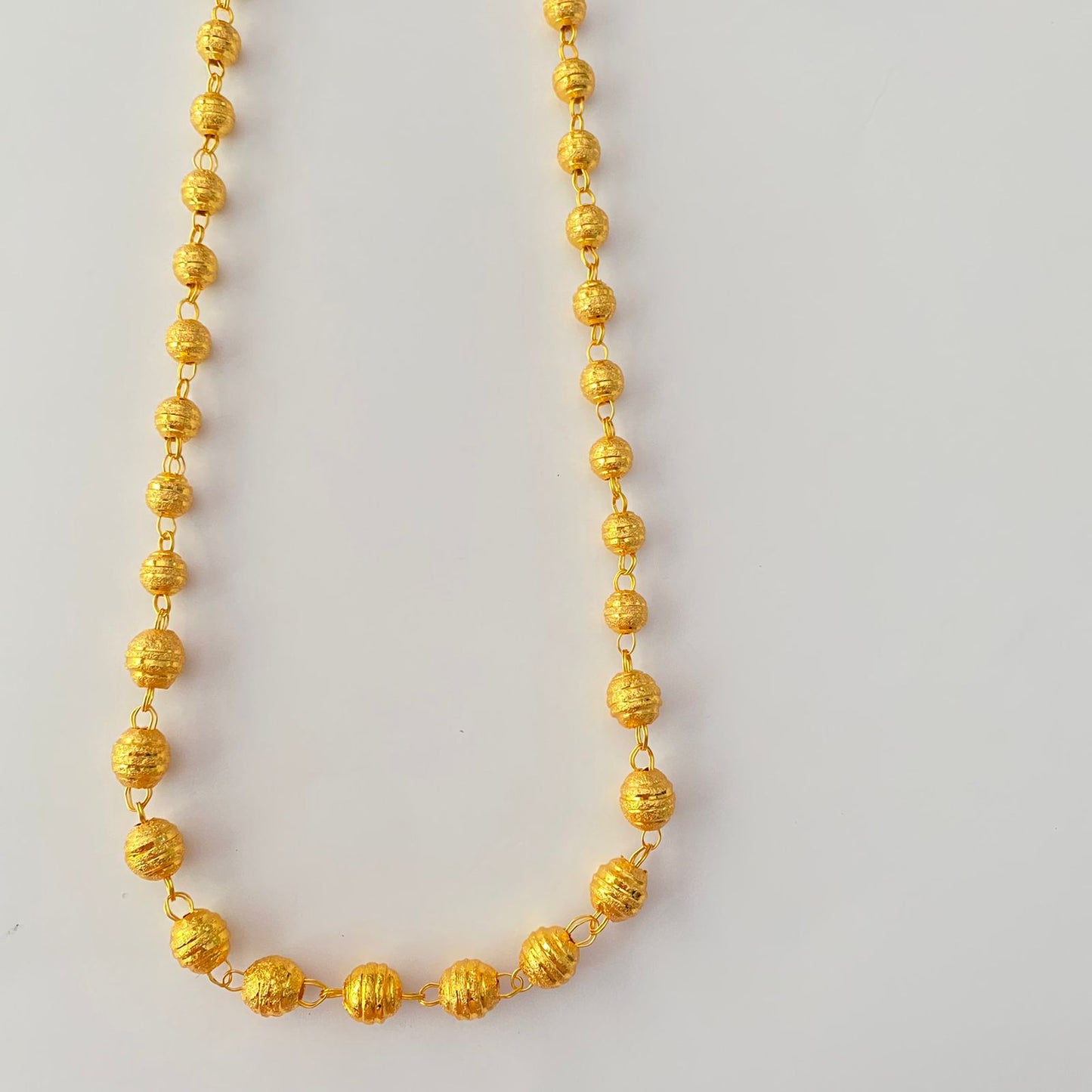 Matar Mala Gold Plated Chain