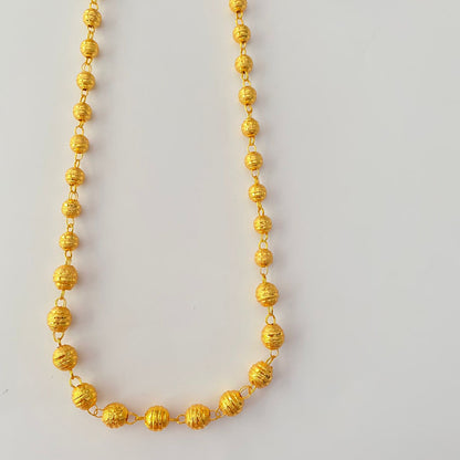 Matar Mala Gold Plated Chain