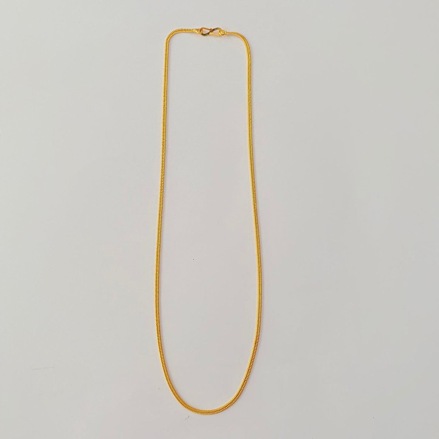Gold Plated Plain Long Chain