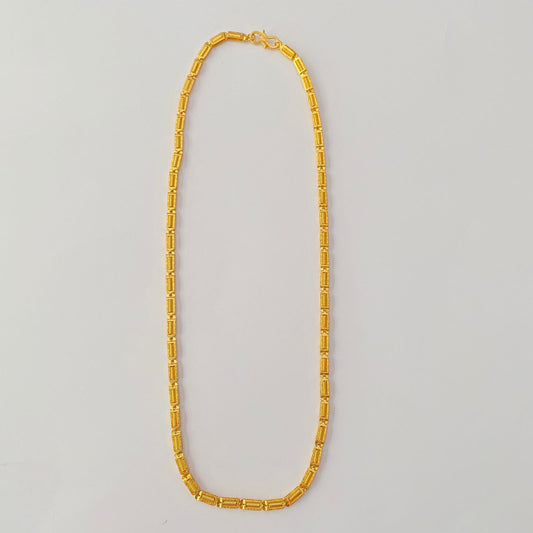 Gold Plated with Square Shape Design Chain