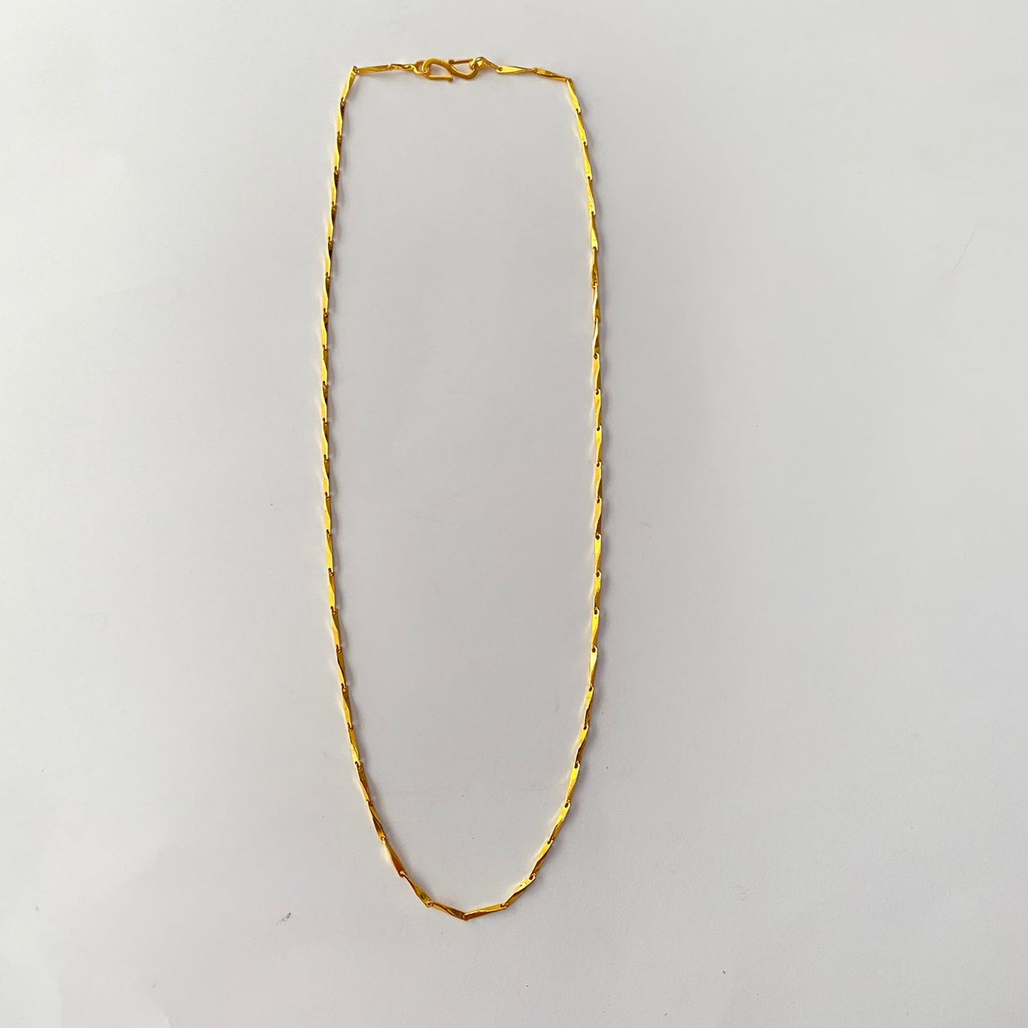 Gold Plated Twisted Chain
