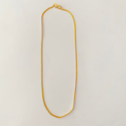 Gold Plated Rope Chain