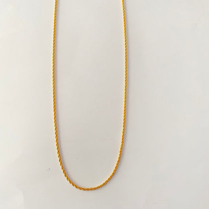 Sleek Gold Plated Chain
