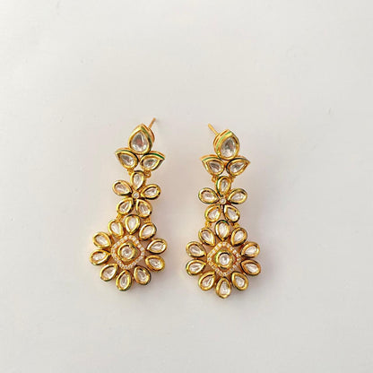 Kundan Gold Plated Earring