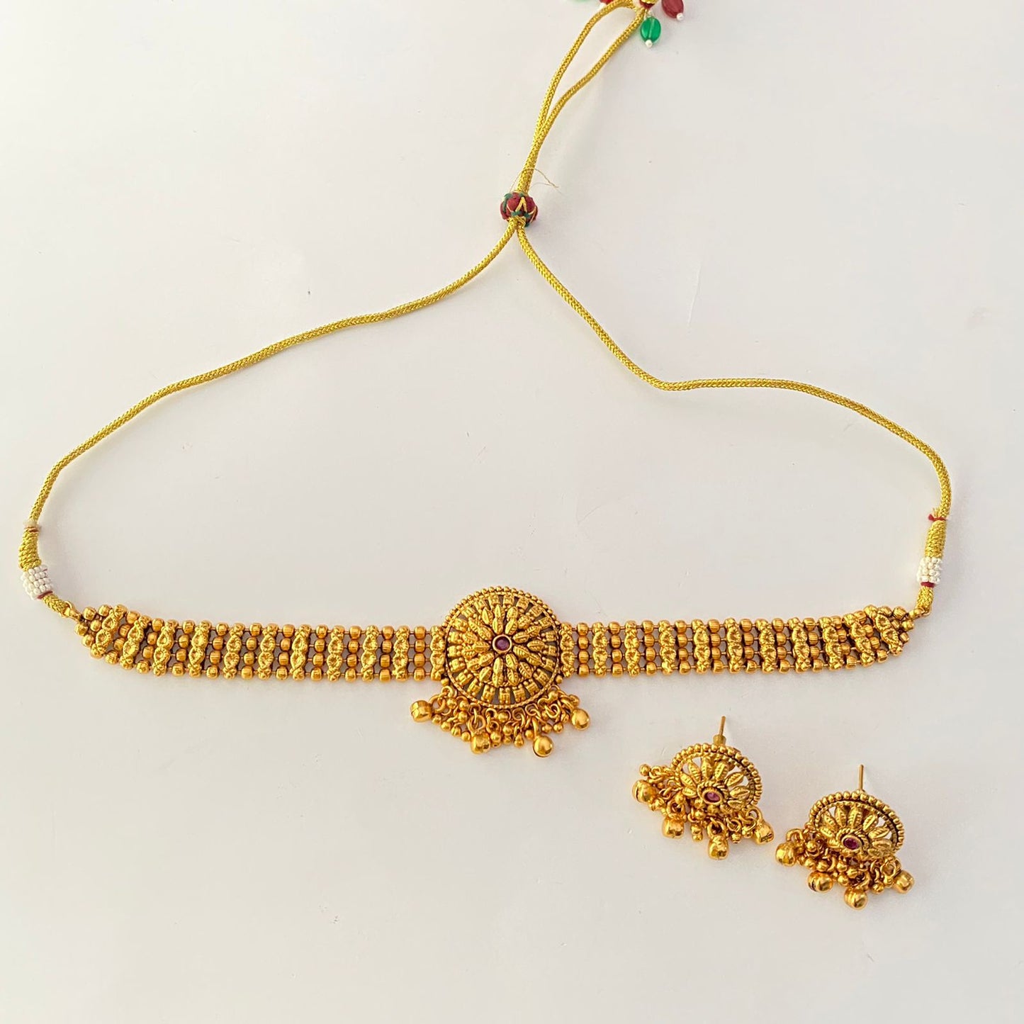Gold Plated Choker Set