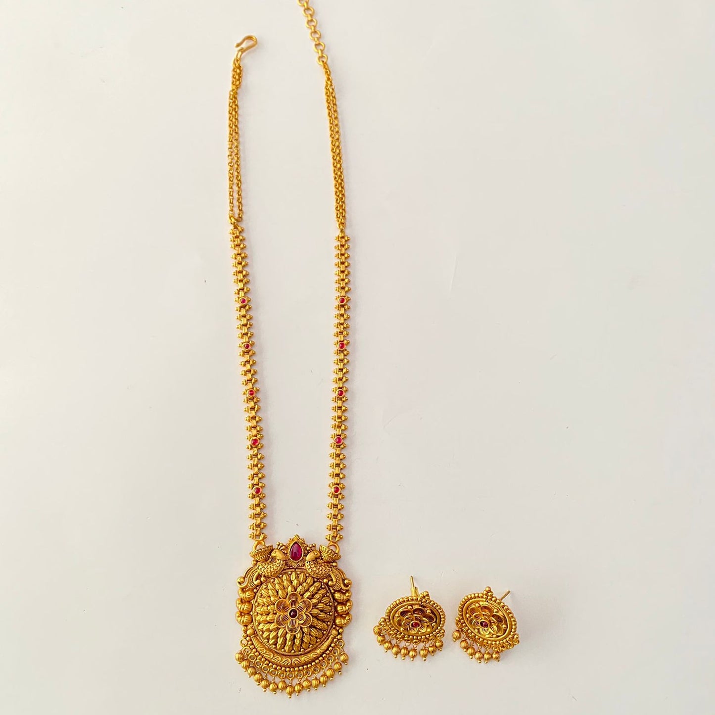 Gold Plated Necklace Set
