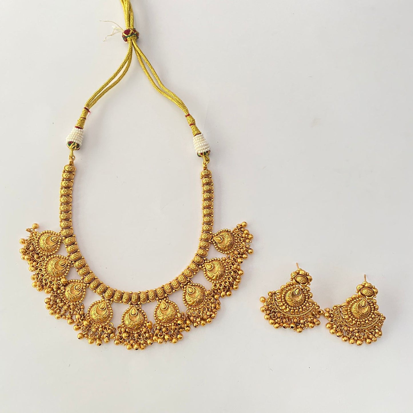 Gold Plated Necklace Set