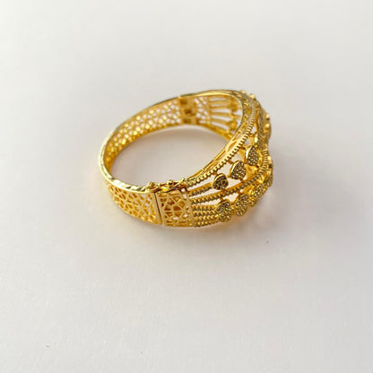 Gold Plated Stone Studding Bracelet