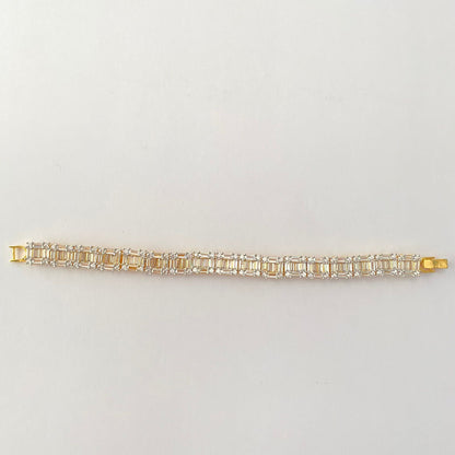 Gold Plated Tennis Bracelet