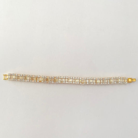 Gold Plated Tennis Bracelet