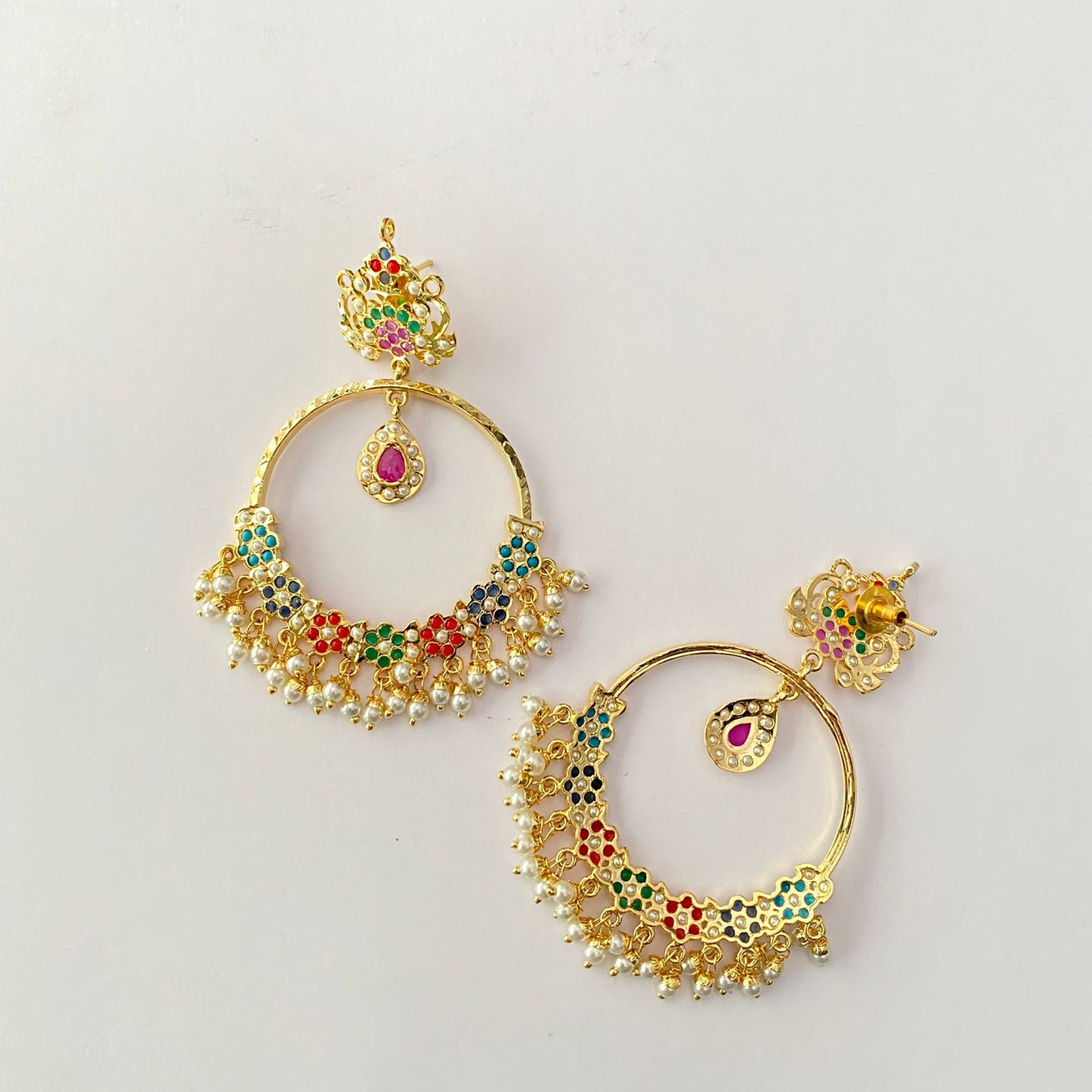 Gold Plated Multi Earring