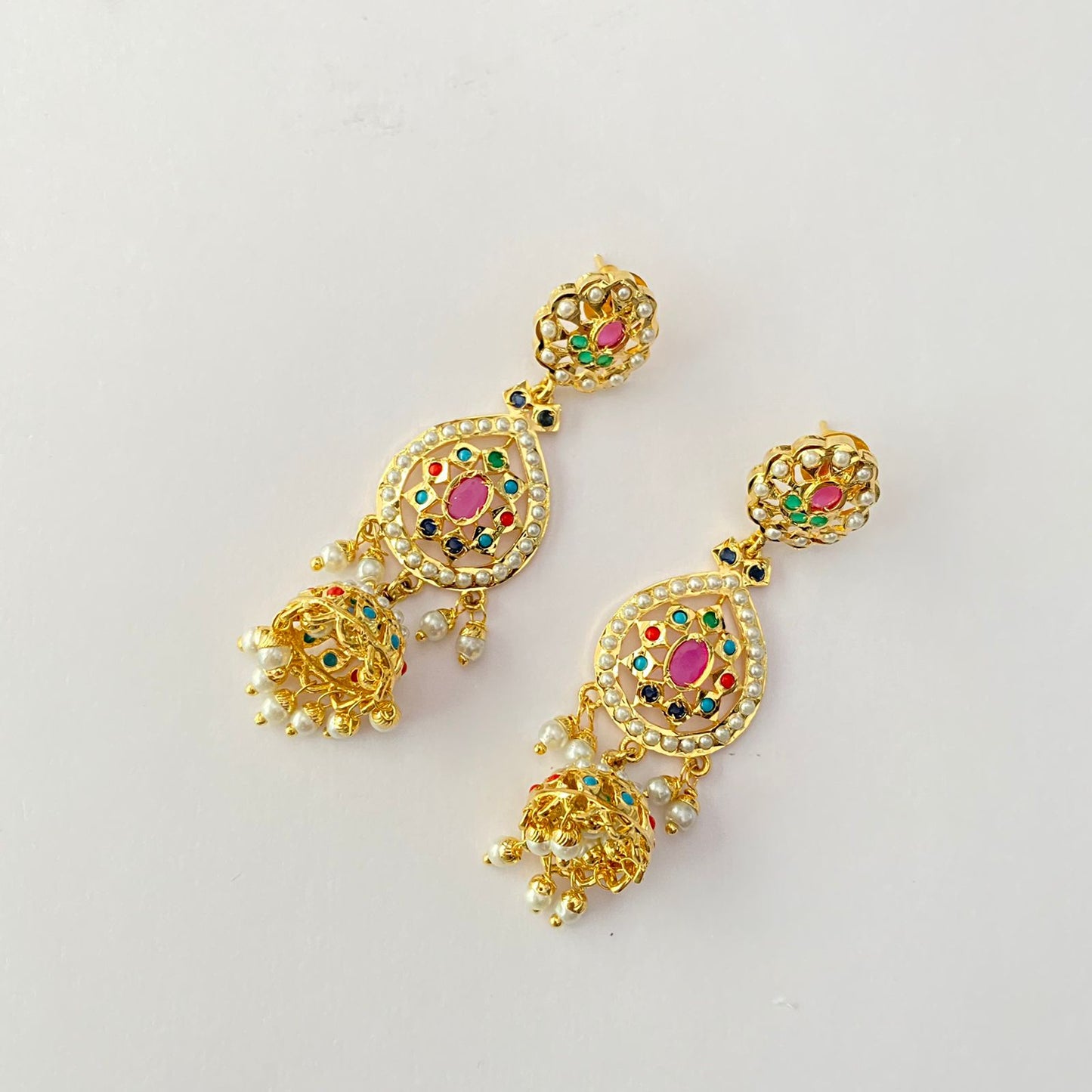 Gold Plated Multi Earring