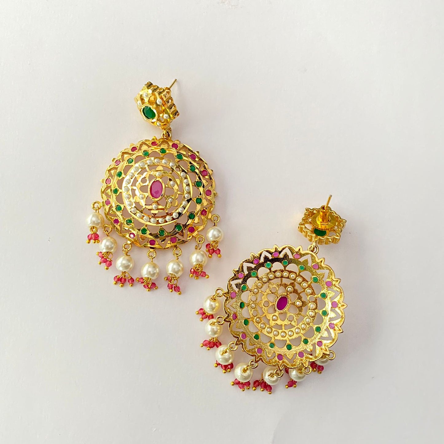 Gold Plated Multi Earring