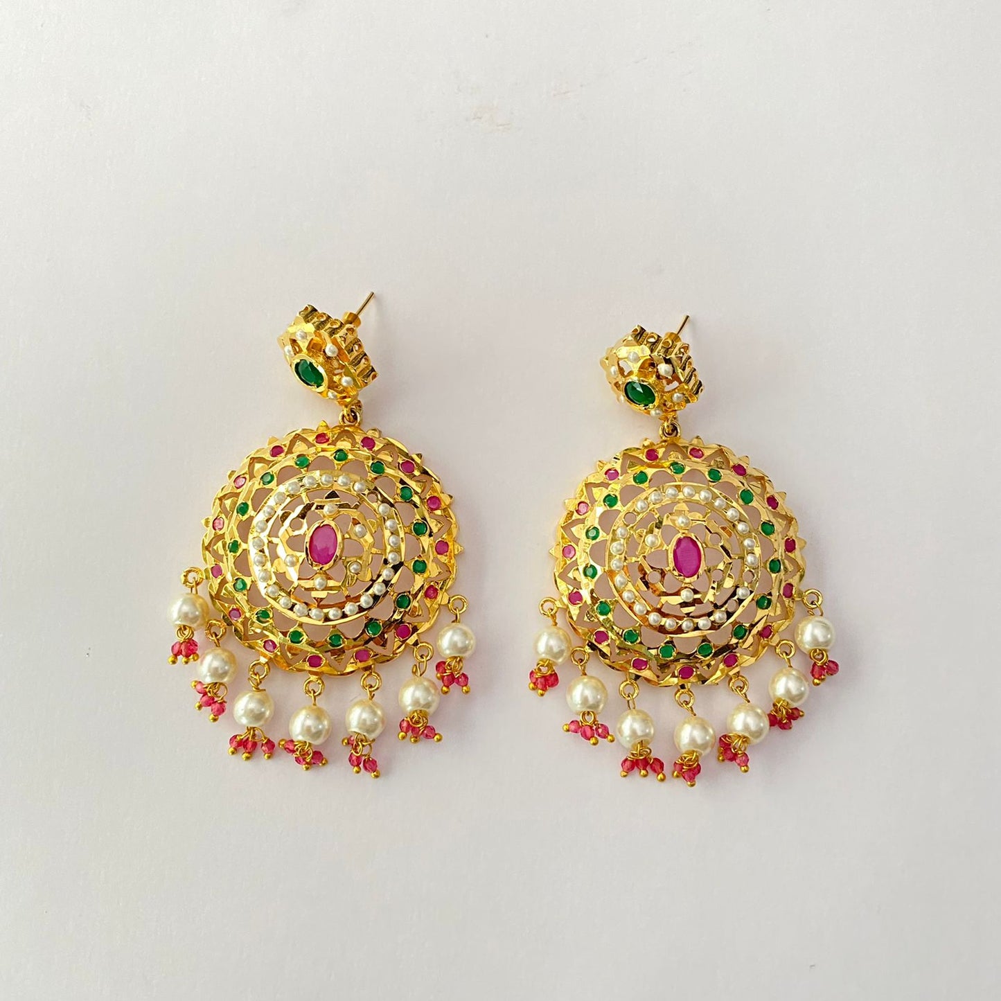 Gold Plated Multi Earring
