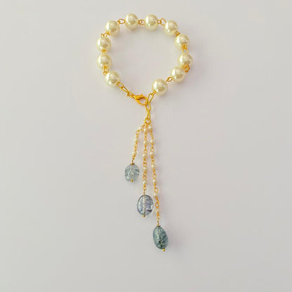 FANCY WITH PEARL LUMBA RAKHI FOR WOMEN