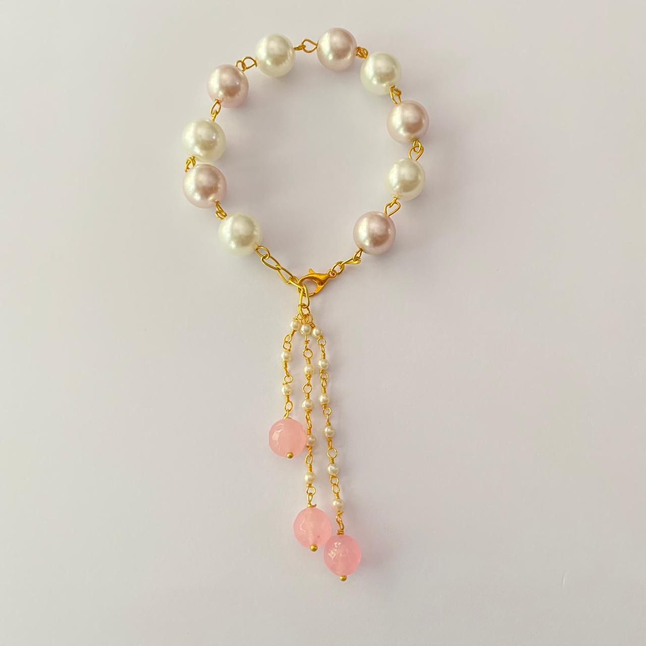 PEARL  LATEST DESIGN LUMBA RAKHI FOR WOMEN