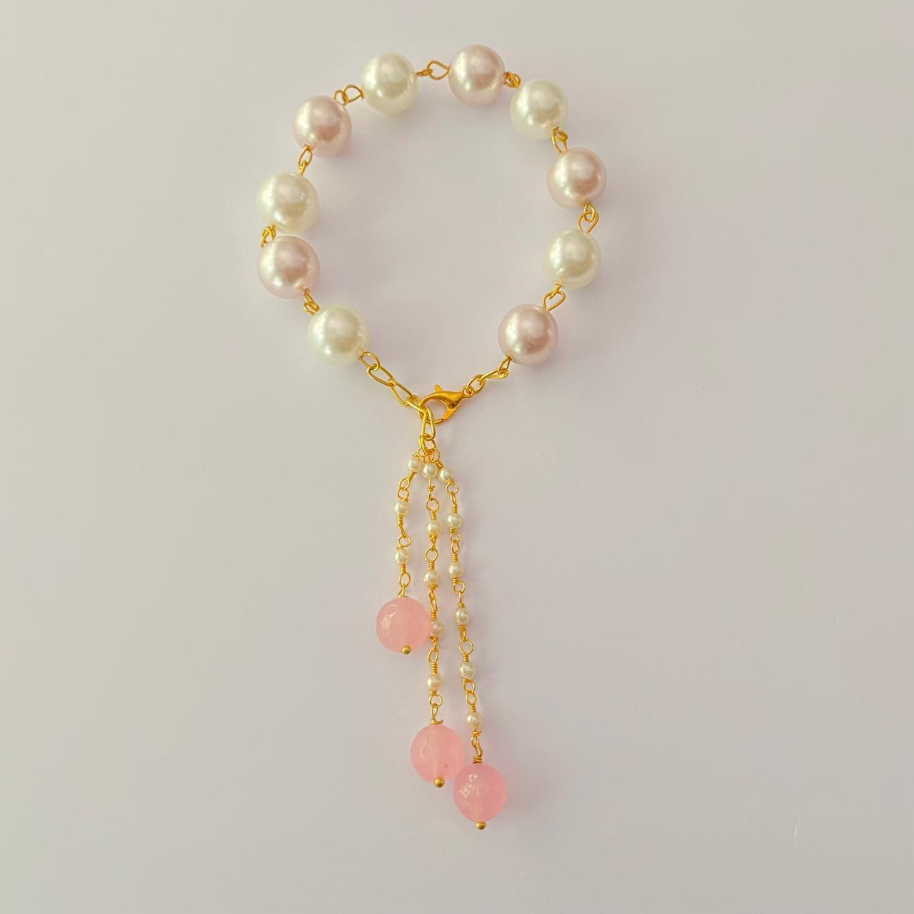 PEARL  LATEST DESIGN LUMBA RAKHI FOR WOMEN