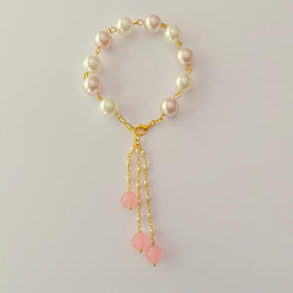 PEARL  LATEST DESIGN LUMBA RAKHI FOR WOMEN