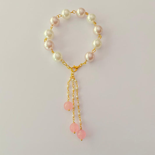 PEARL  LATEST DESIGN LUMBA RAKHI FOR WOMEN