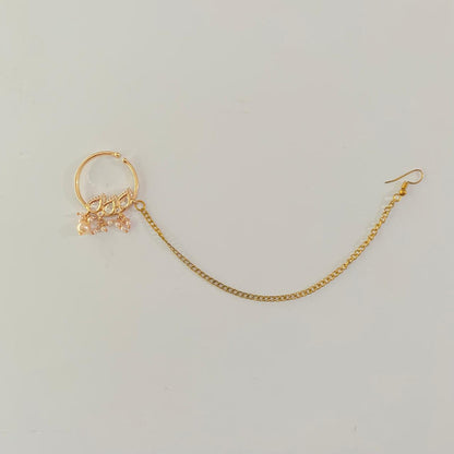 Kundan Gold Plated Nath