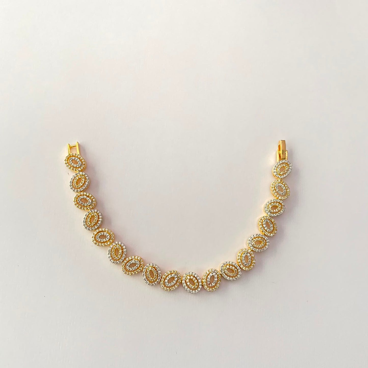Gold Plated Diamond Bracelet (Size- 2.4 and 2.6 ) only