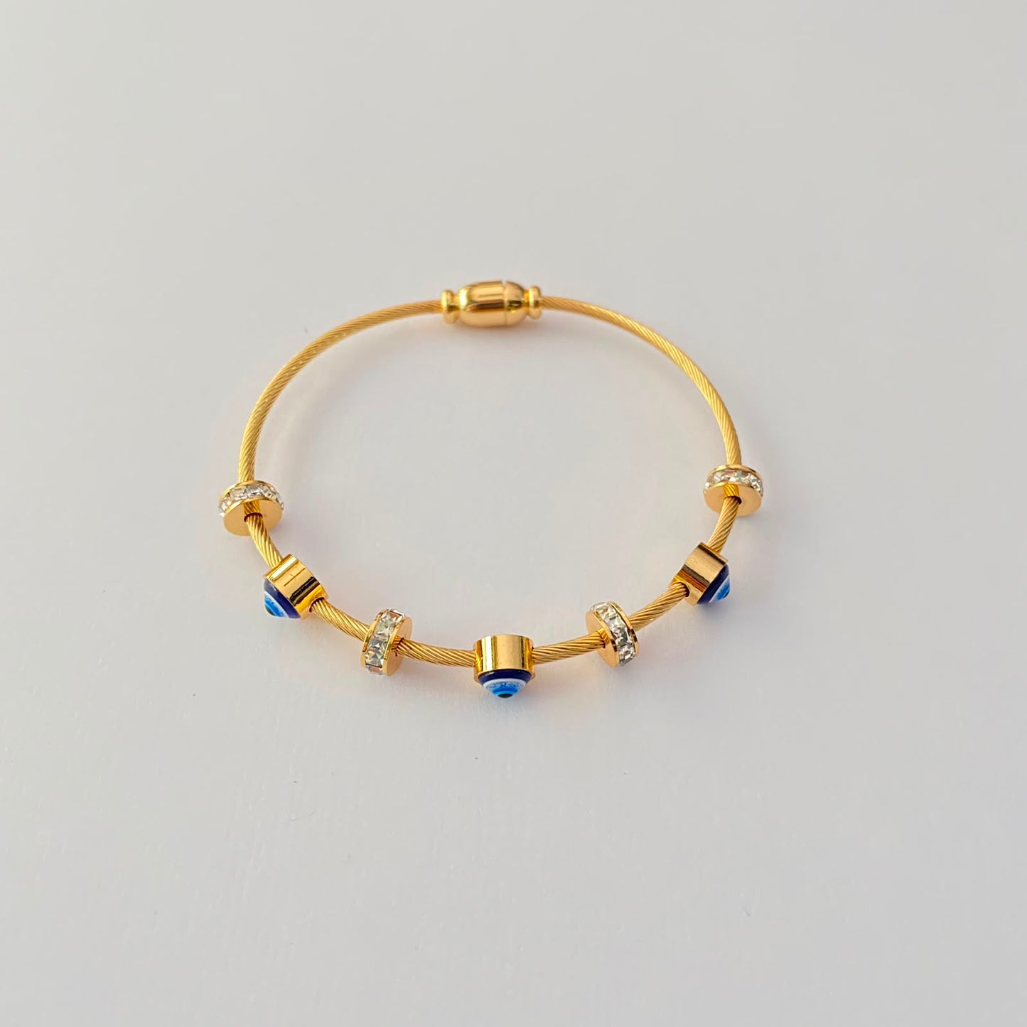 Gold Plated Sleek  Bracelet