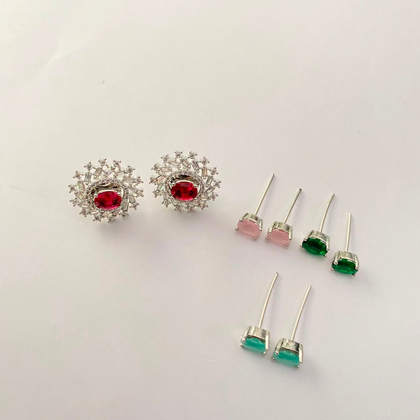 Silver Plated Changeable Earring