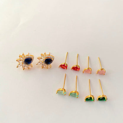 Gold Plated Changeable Earring