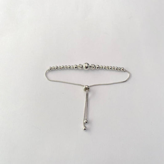 Silver plated sleek latest design tennis Bracelet