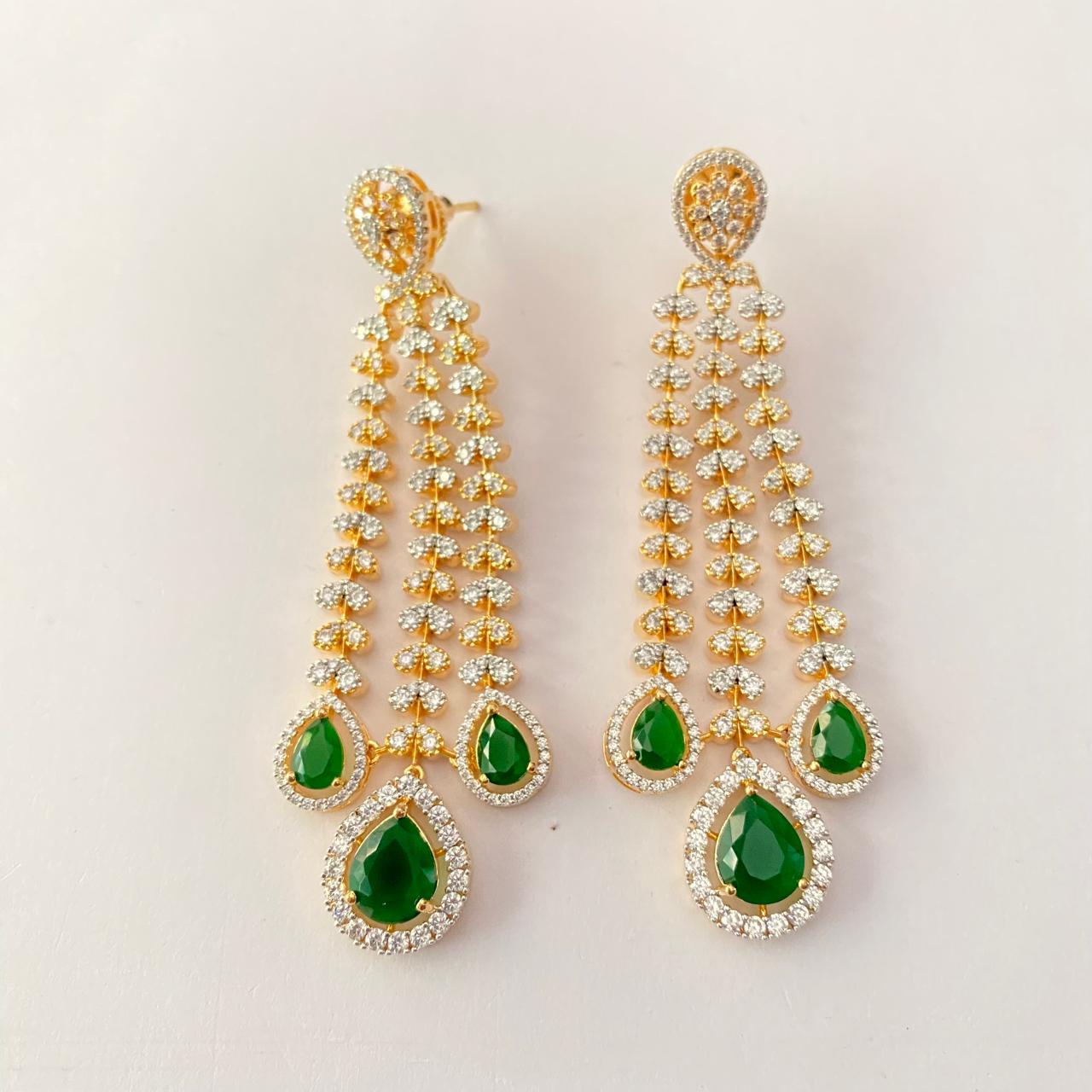 Emerald Gold Plated Layered