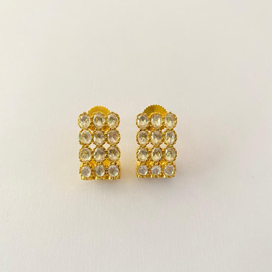 Gold Plated Square Bali
