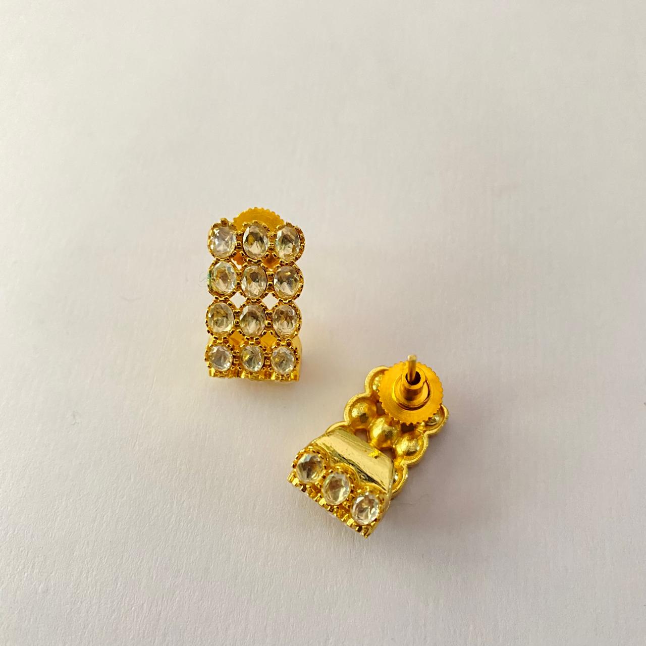Gold Plated Square Bali