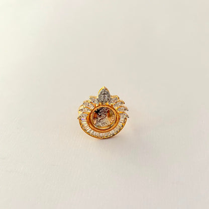 Ginni Gold Plated Small Ring