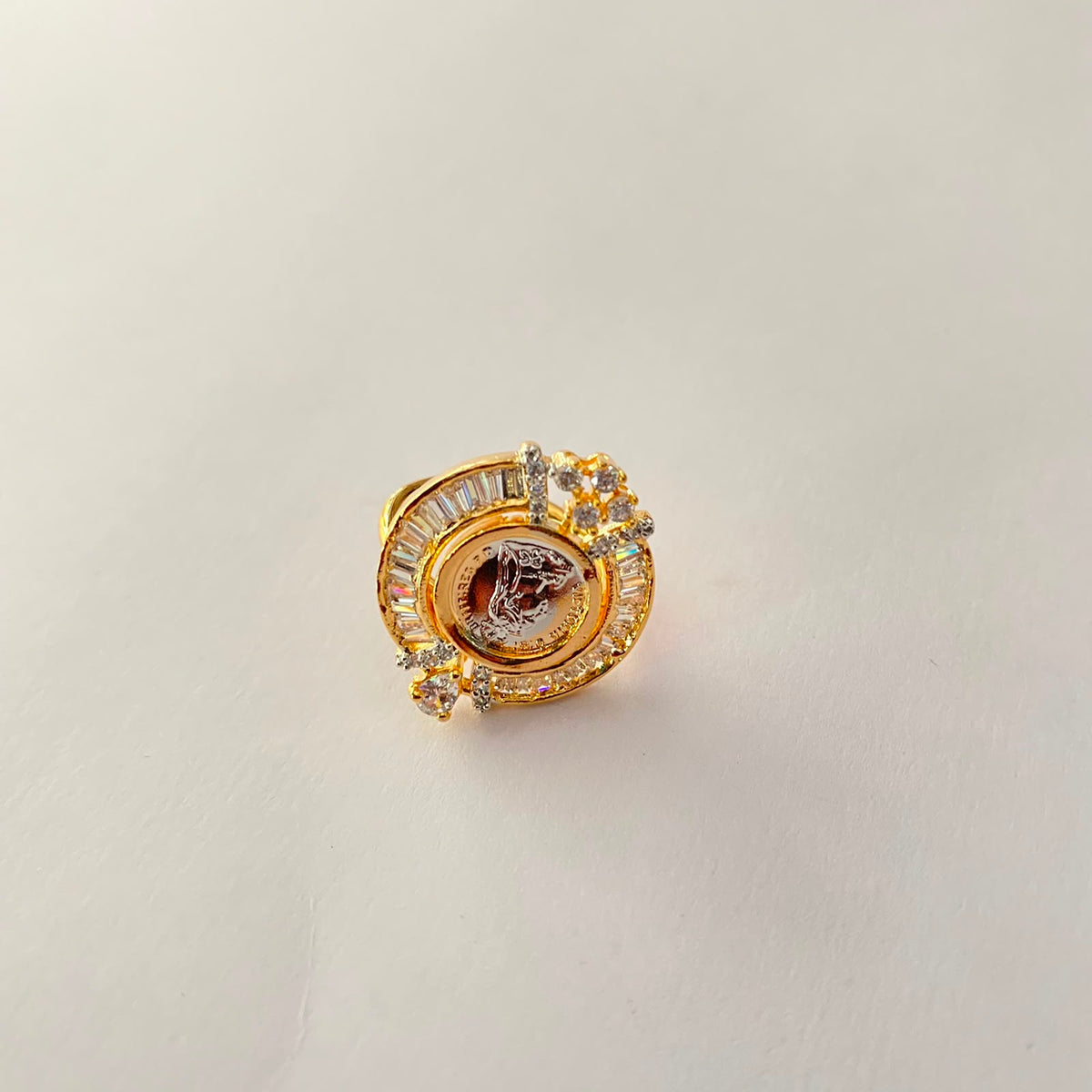 Gold Plated Ginni Ring