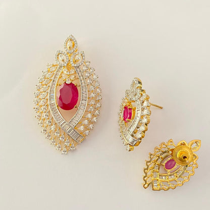 Ruby Gold Plated