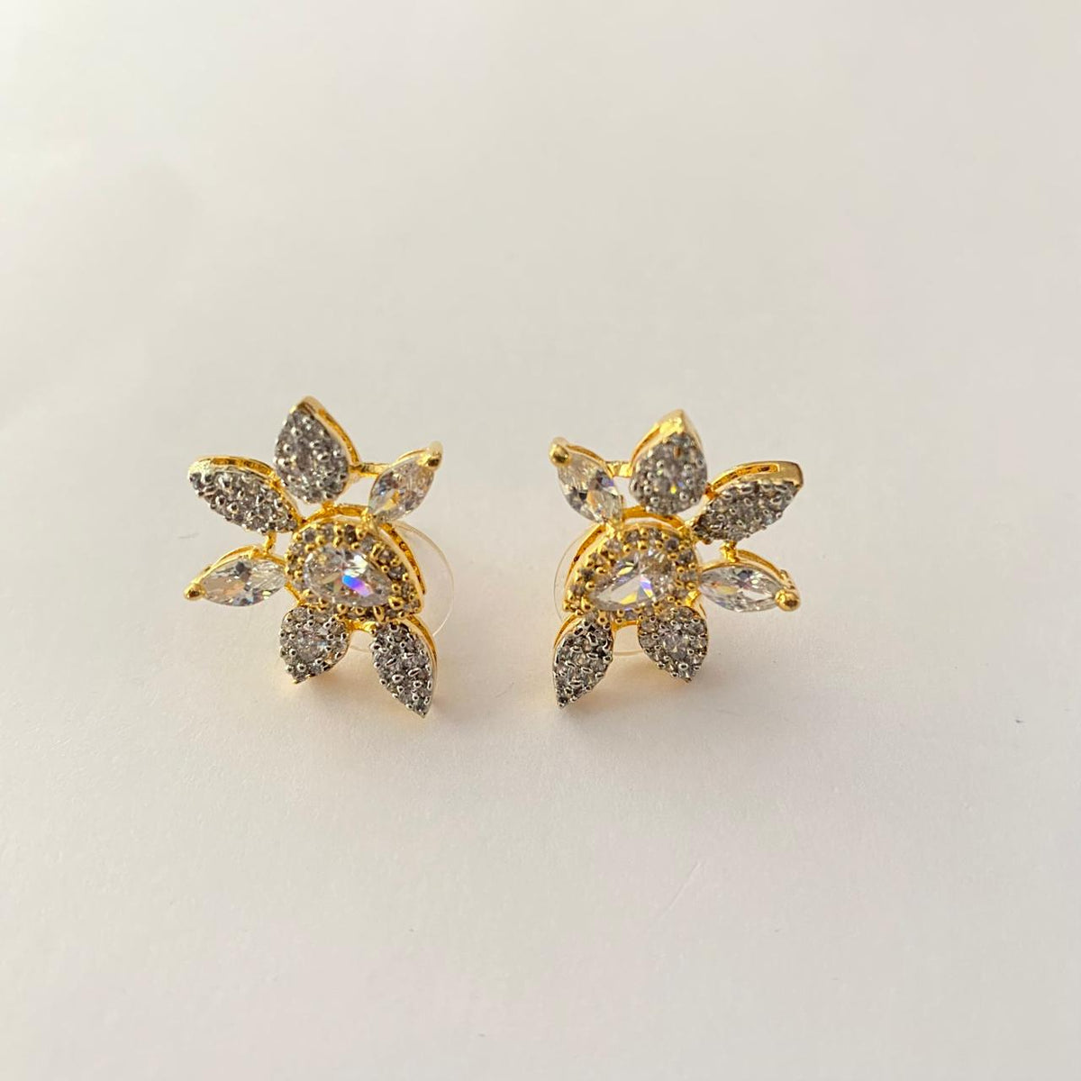 Fancy Gold Plated Earring