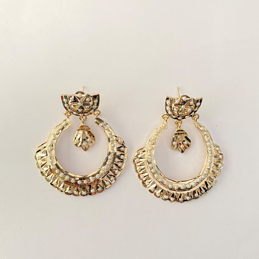 Pearl Jadau Earring