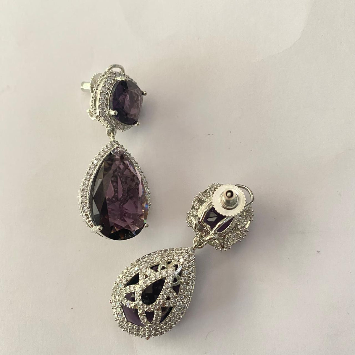 Ameythes Silver Plated Earring